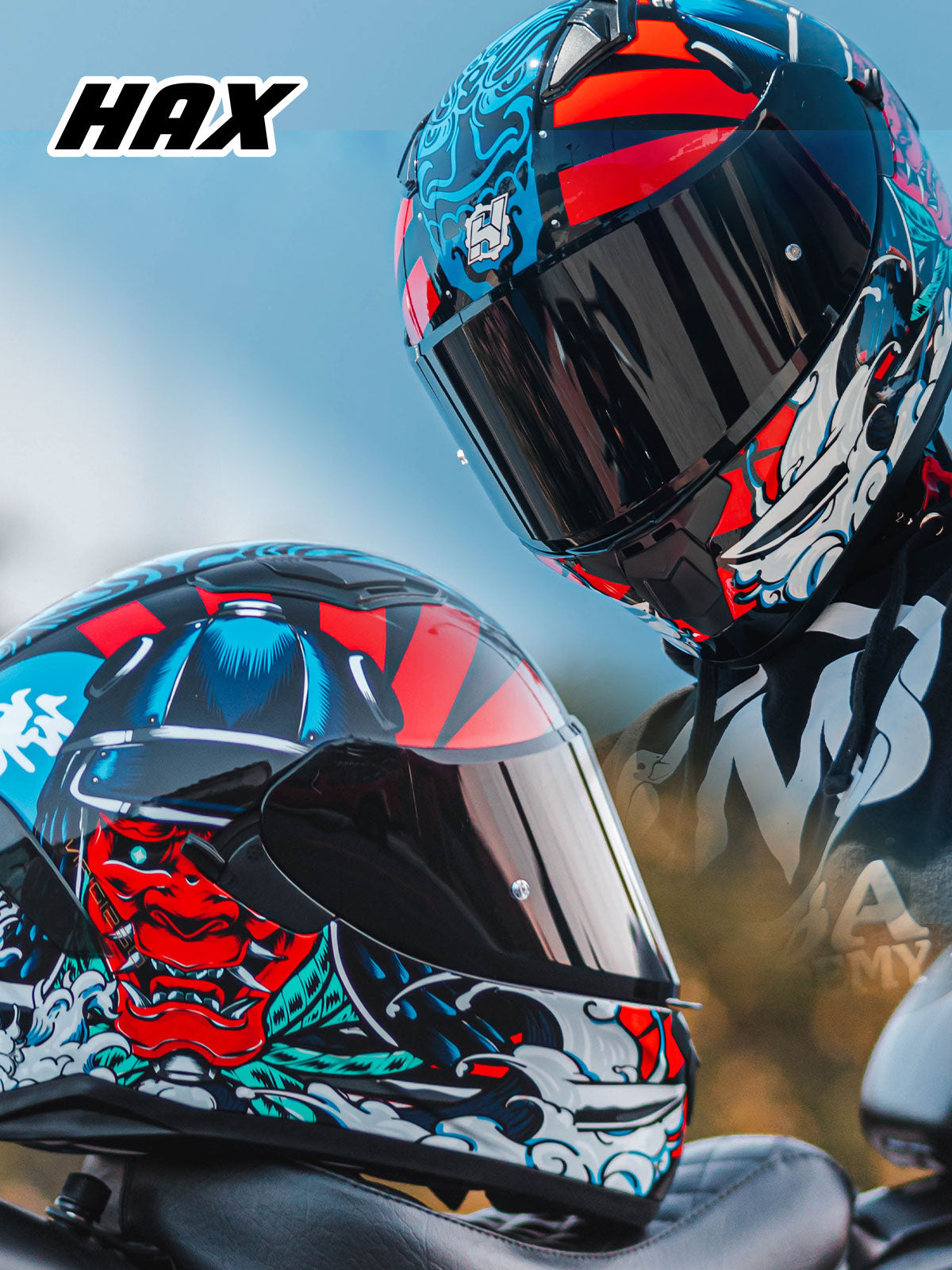 design your motorcycle helmet Full Custom Graphics MATCH YOUR STYLE TO YOUR BIKE Does your helmet look boring compared to your bike and doesnt it compliment the style of your graphics Build Your Own Lid With