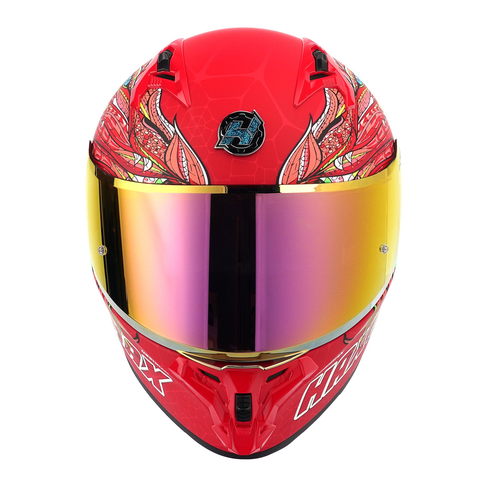 Slayer Red Pro Motorcycle Helmet