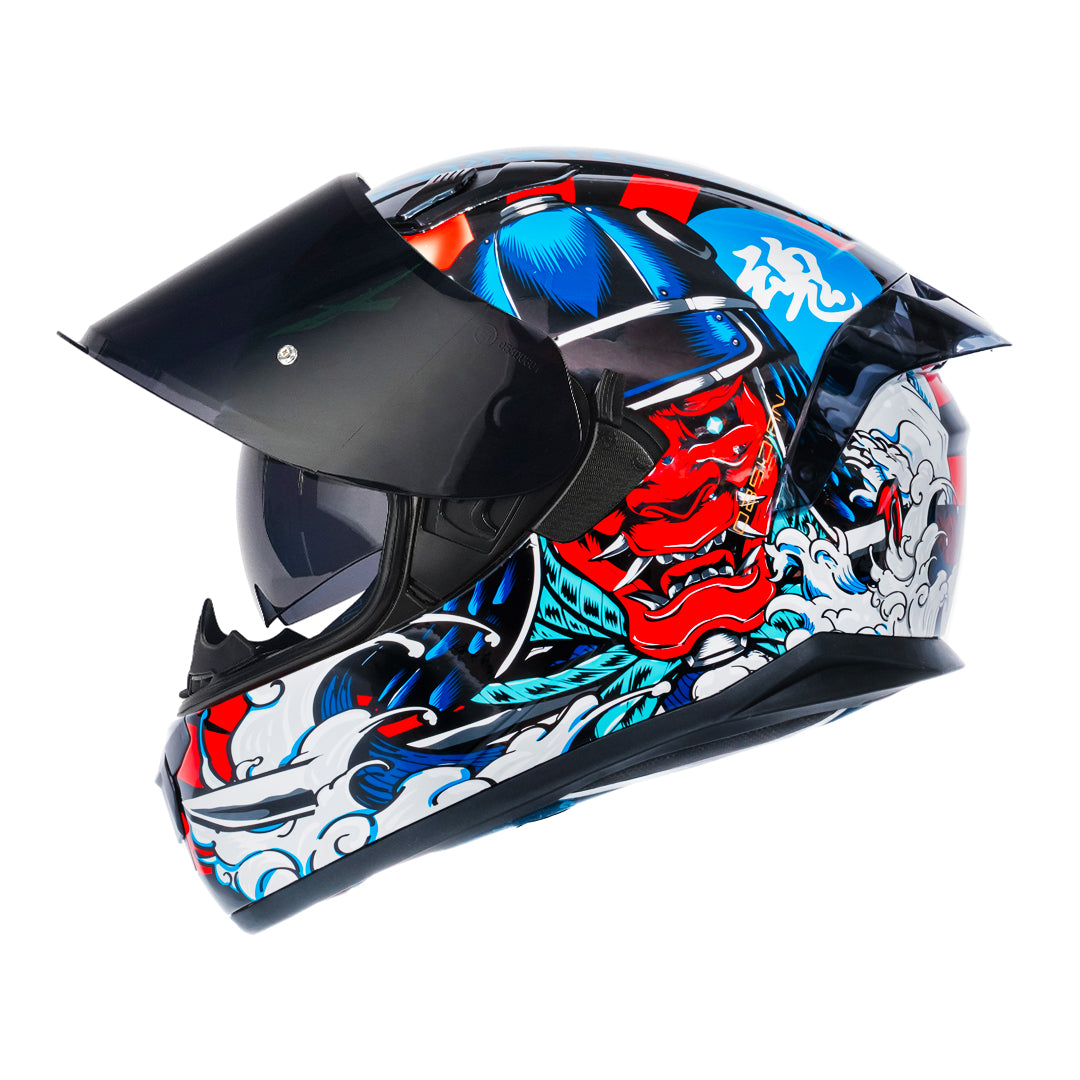 Samurai Red Helmet