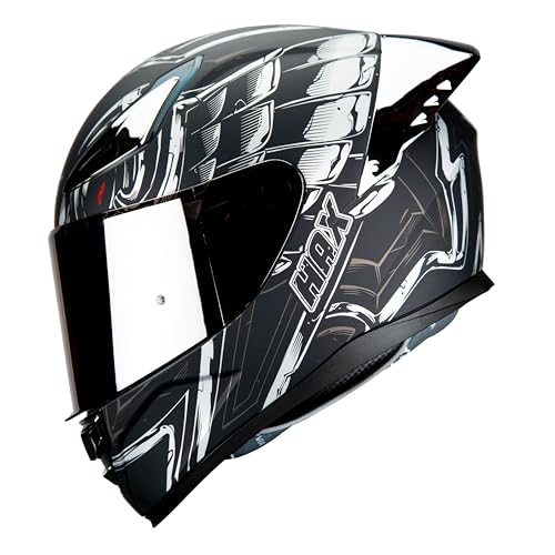 HAX Onix Full Face Motorcycle Helmets for Men