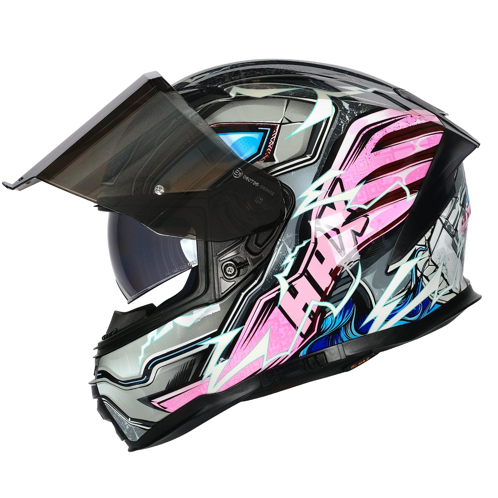 70's style motorcycle helmet