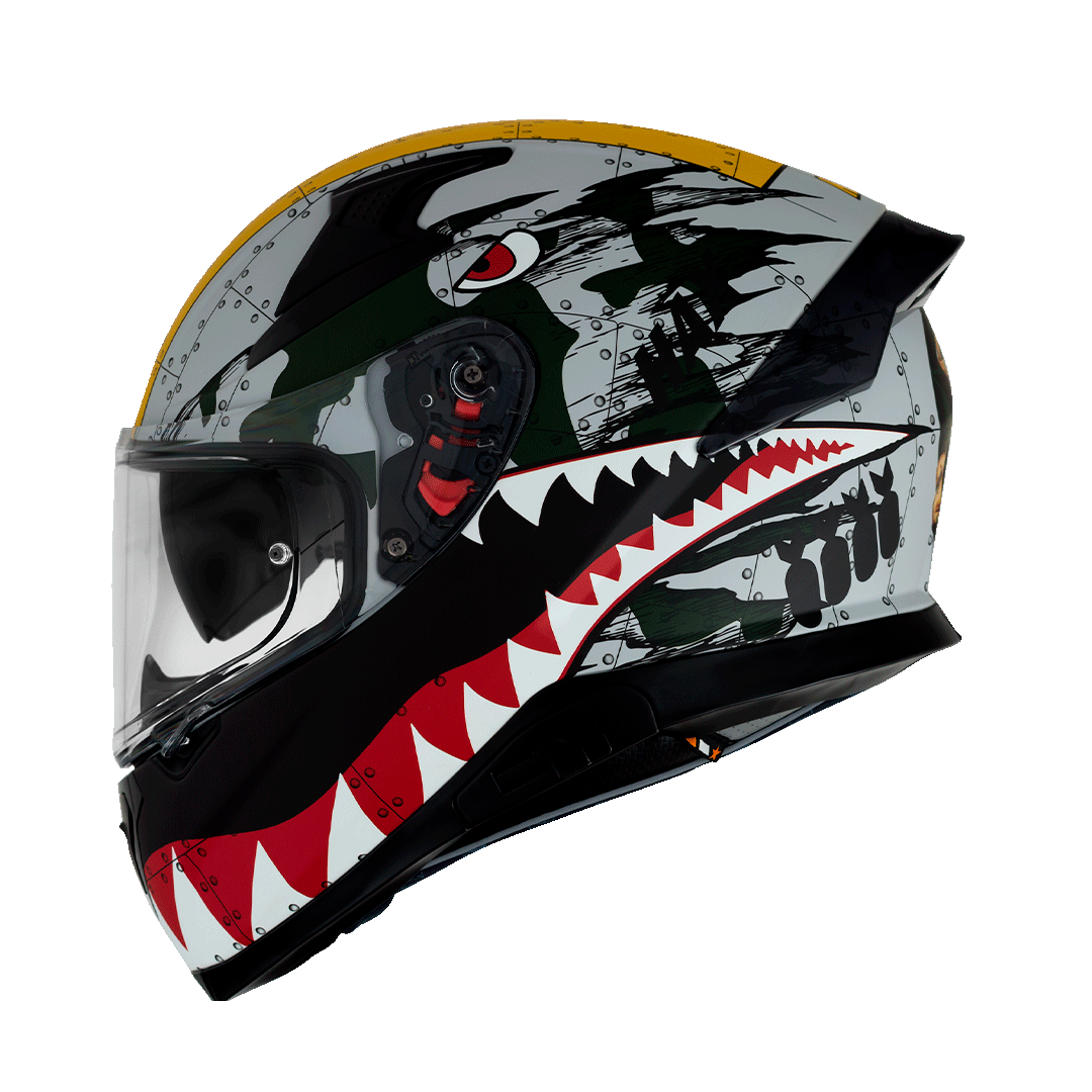 HAX Impulse Motorcycle Helmet Spitfire Matte Small HAX Impulse Motorcycle Helmet Spitfire Matte Small