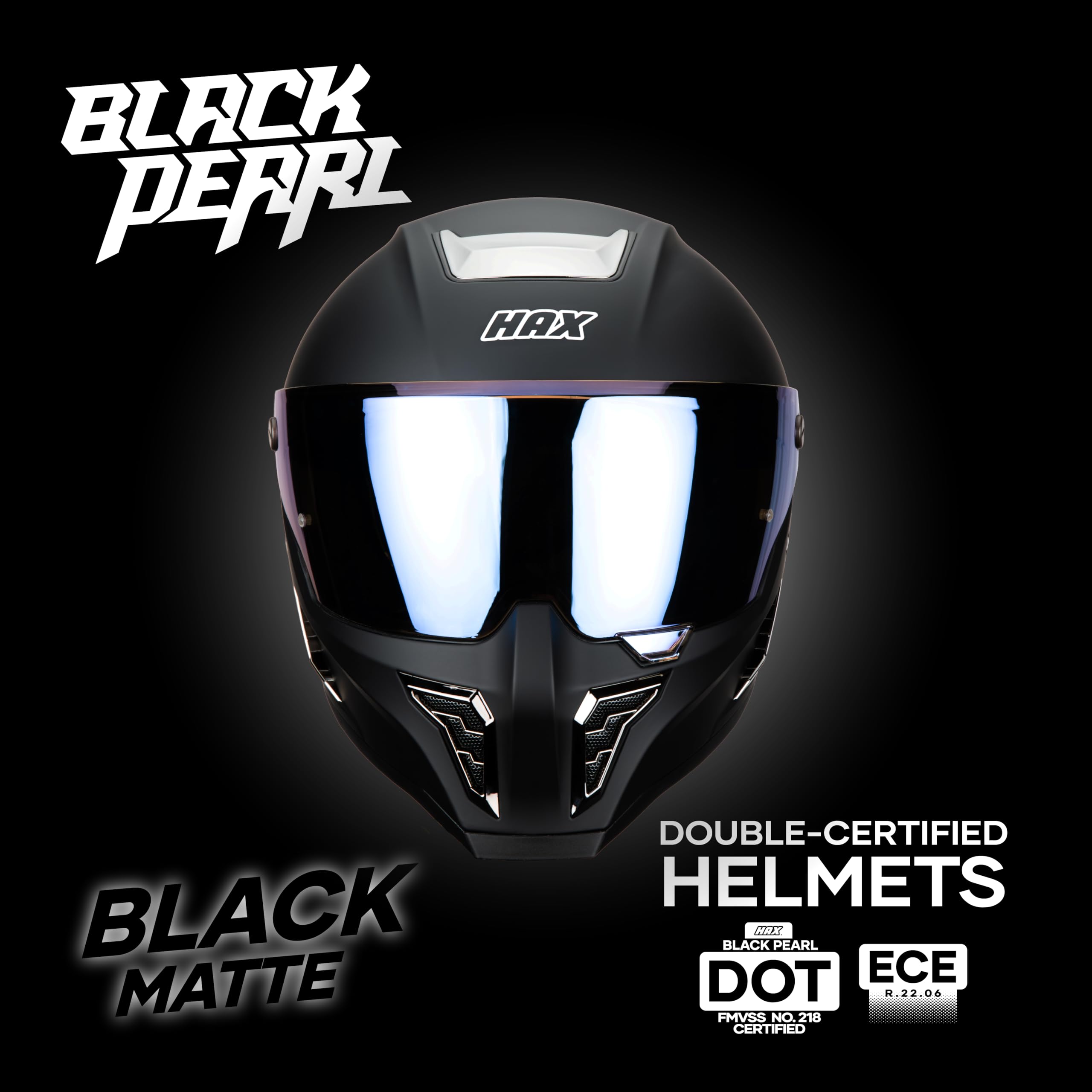 HAX Full Face Adult Motorcycle Helmets
