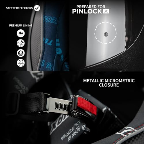 HAX Onix Full Face Motorcycle Helmets