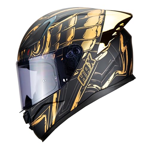 HAX Onix Full Face Motorcycle Helmets for Men