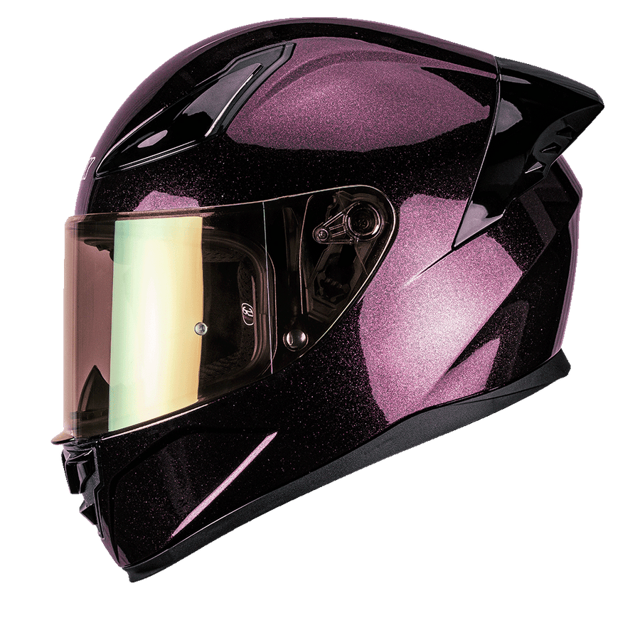 HAX Onix Full Face Helmet Aurora Wine