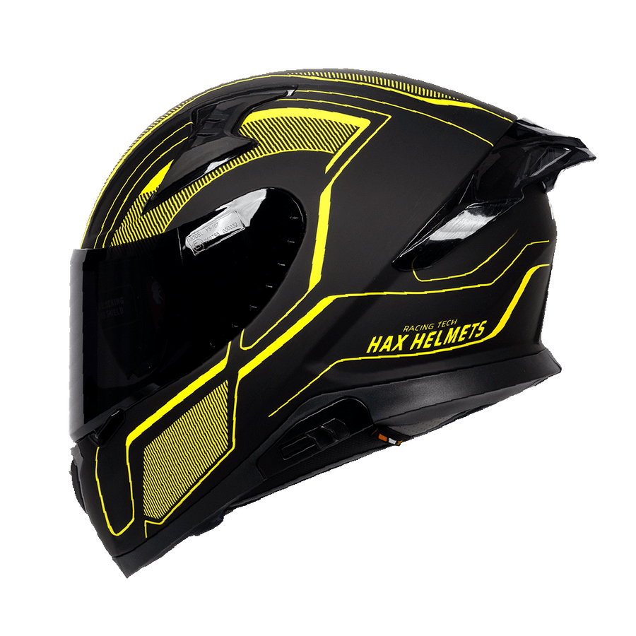 Blade Yellow Motorcycle Helmet
