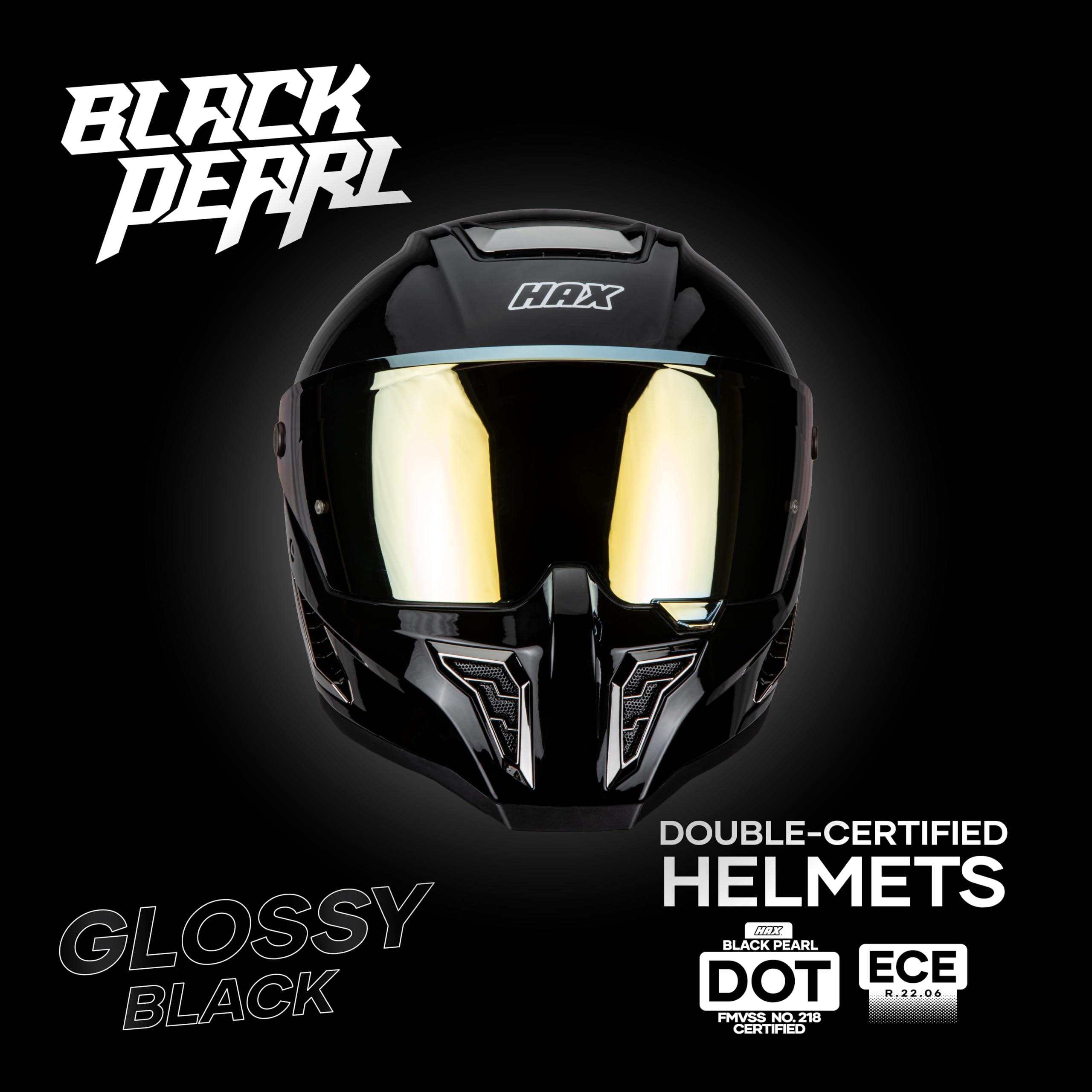 HAX Full Face Adult Motorcycle Helmets