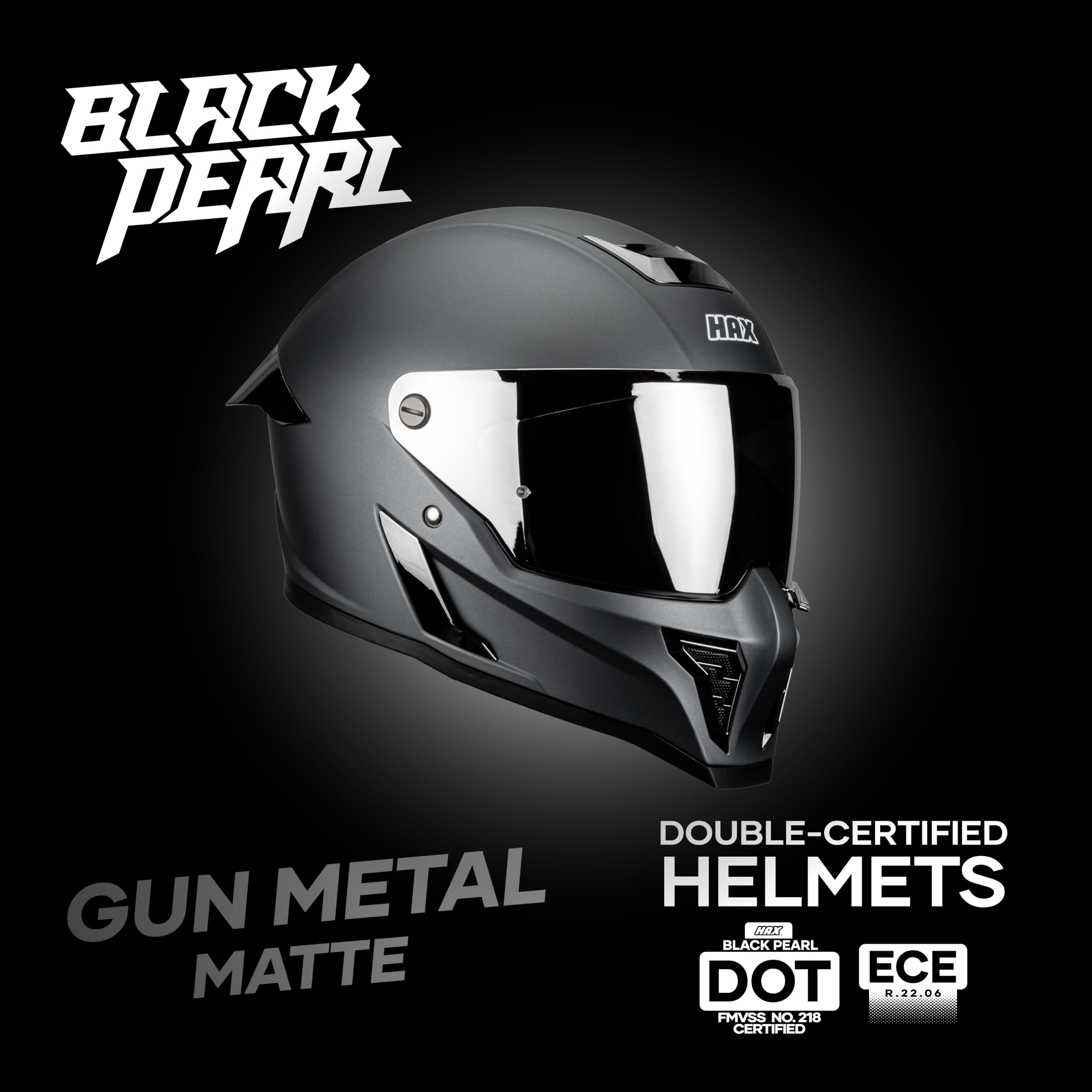 HAX Full Face Adult Motorcycle Helmets