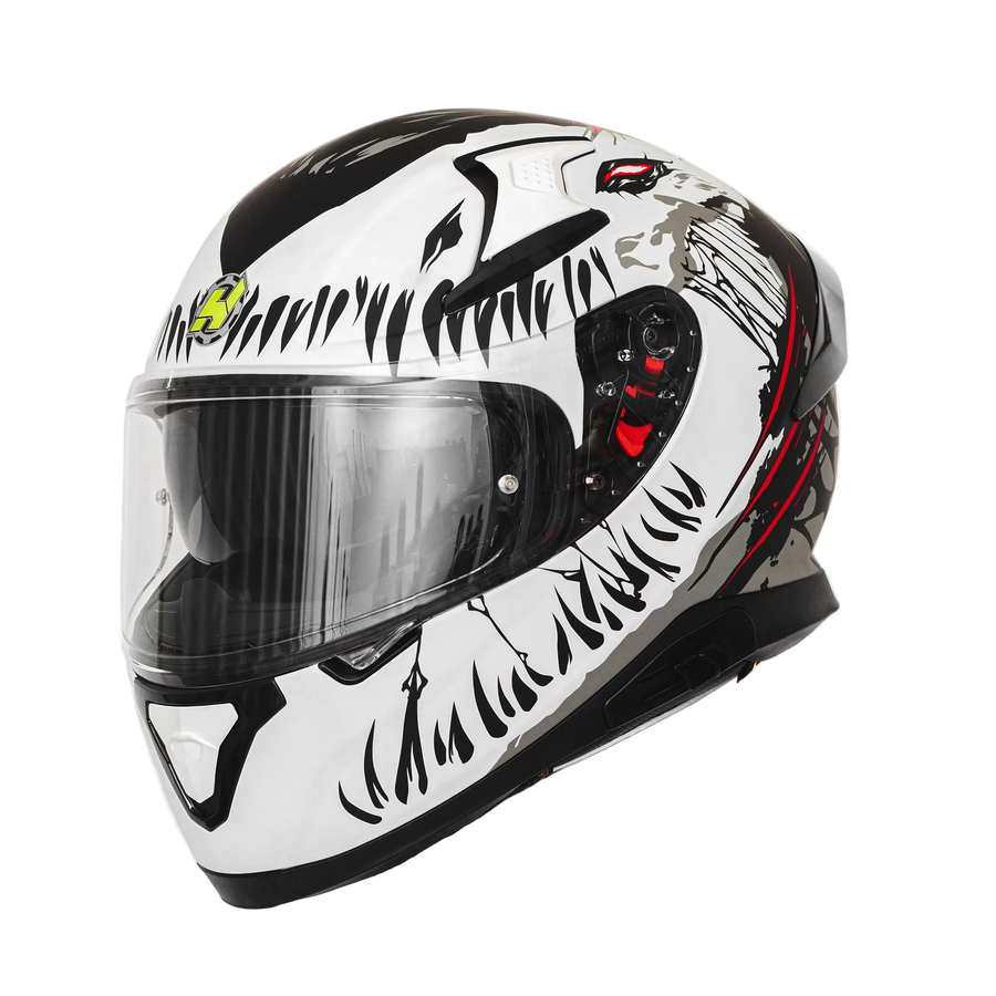 Devour White Helmet - alternate