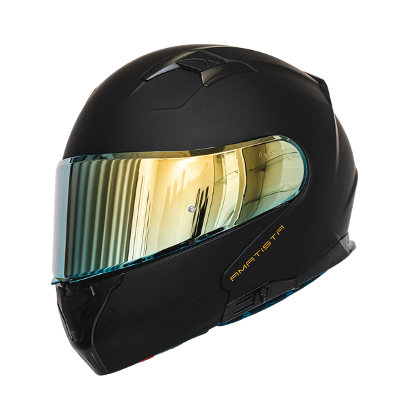 Matte Black Motorcycle Helmet