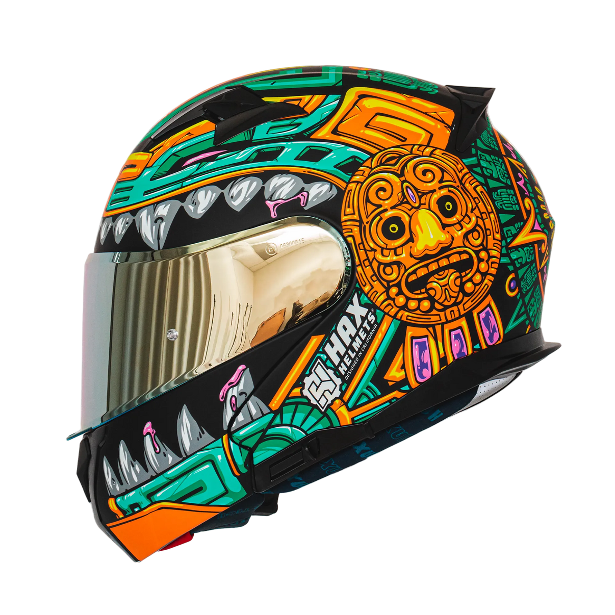 Motorcycle Helmet Jaguar Warrior Aqua Medium Motorcycle Helmet Jaguar Warrior Aqua Medium